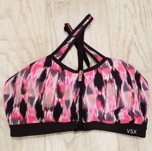 Victoria's Secret Front Close Sports Bra NWOT